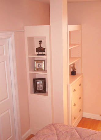 Full View of Corner Cabinets